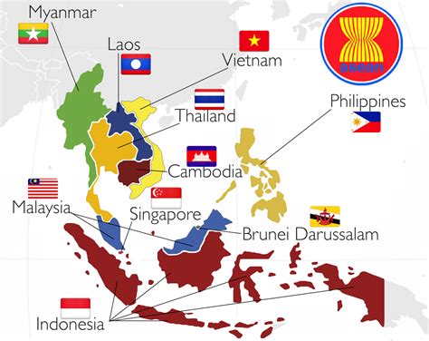 Bentuk Geografis Negara-Negara ASEAN